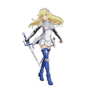 Ais Wallenstein Desperate with cover - DANMACHI, sword, rapier, PROP, ANIME, MANGA