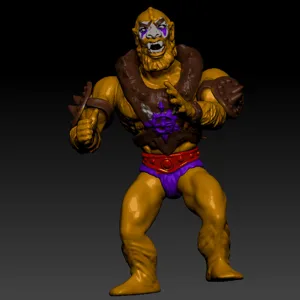 Beast Motu stile action figure He-Man