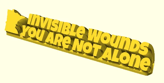 Invisible Wounds You Are Not Alone