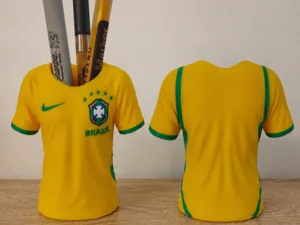 Brazil Pen Holder Organizer Shirt World cup