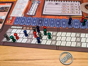 Comic Hunters Board Game Alternate Player Markers