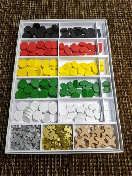 The Great Zimbabwe Organizer (Splotter - 3rd Printing - 2022)