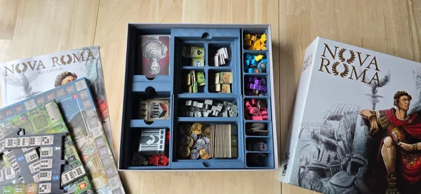 Nova Roma Board Game Insert