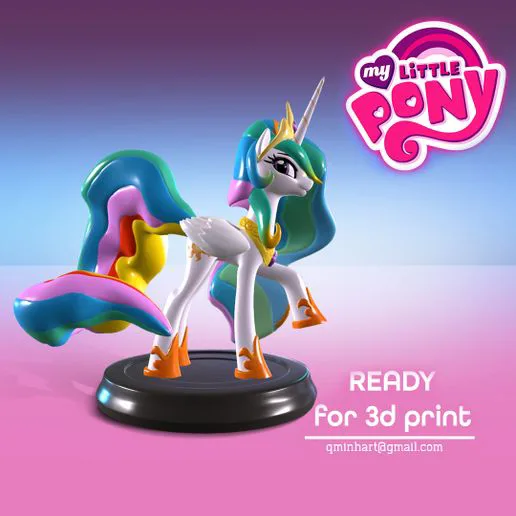 Princess Celestia 3D print model