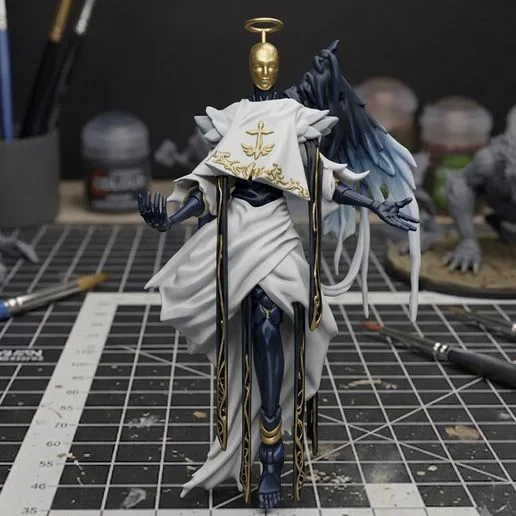 Luci★Fer: The Angelic Trickster of Nazarick (Overlord) : DND MINIATURE - Celestia