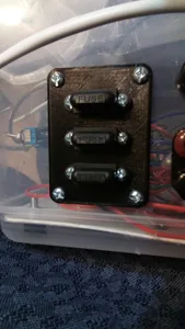 Panel ATO-ATC 2 to 10 Blade Fuse Holders Mount Plate