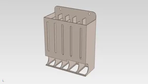 Fuse Storage Box (Wallmounted)