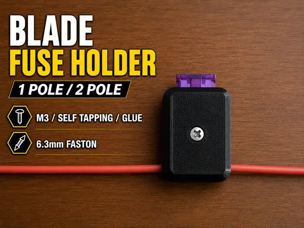 Universal Blade Fuse Holder Box