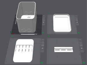 Simple 5-Slot Fuse Box for ES Circuit Breakers