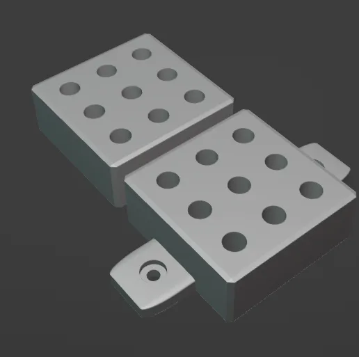 1/4" time fuse staging/prep holder