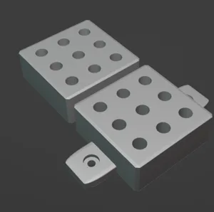 1/4" time fuse staging/prep holder
