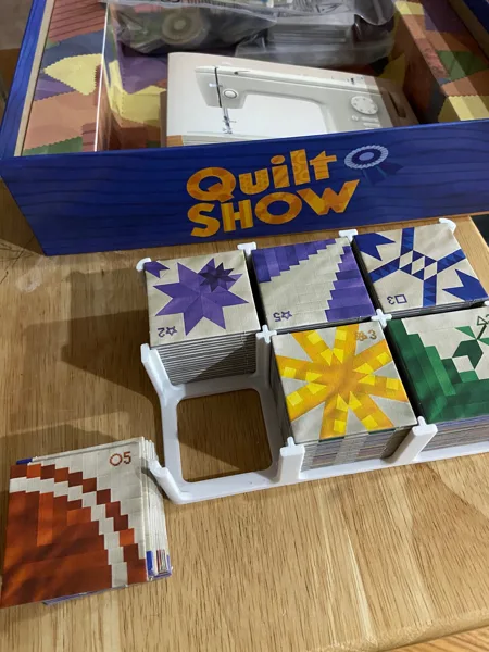 Quilt Show Quilt Block Tile Holder