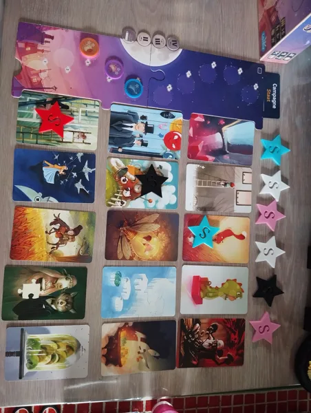 Pions étoiles pour Stella (by Dixit) - star for Stella game