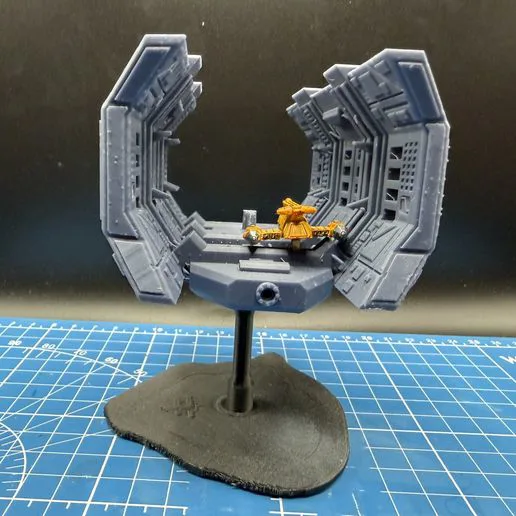 UNSC Cruiser Shipyard for Armada scale ships