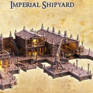 Imperial Shipyard  28 mm Tabletop Terrain
