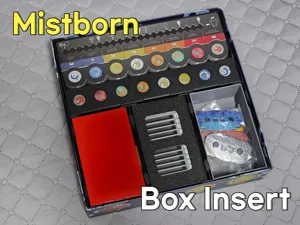 Mistborn (Board game) insert