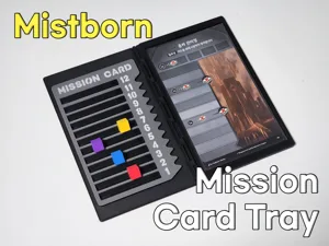 Mistborn Mission Card Tray