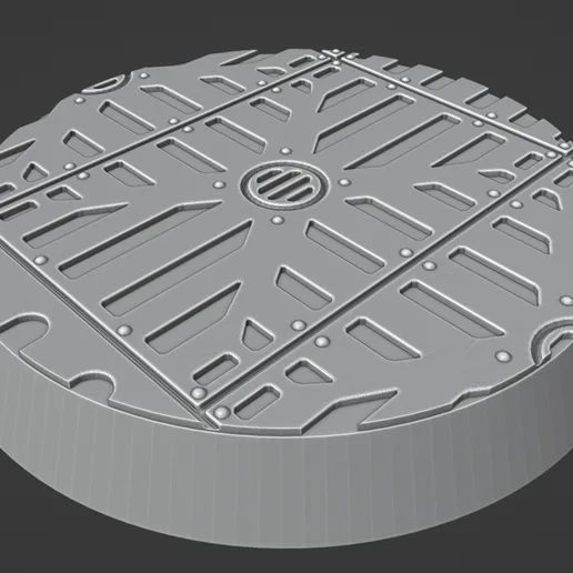 Gallowdark Space Hulk 32mm Base Toppers