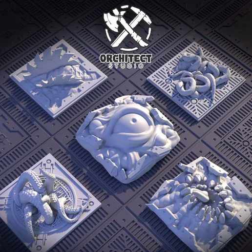 Infected Tiles Space Hulk | Pre-Supported