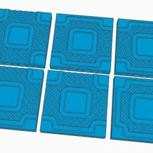 Sci-fi / Space Hulk floor tiles (OpenLock)