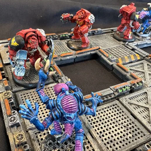 Space Hulk Themed Corridor System 2D