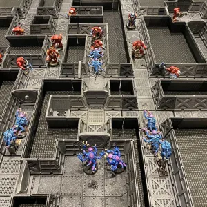 Space Hulk Themed Corridor System Full 3D version
