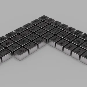Mahjong tiles - complete set