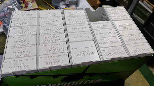 Warfighter Ammo Crate 2nd floor & Battle Packs storage