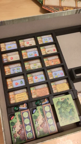 Black Forest - Organizer / Insert with grid for the buildings
