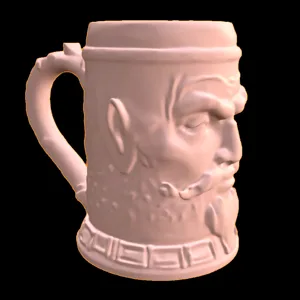 German Black Forest Face MUG AlmMaster
