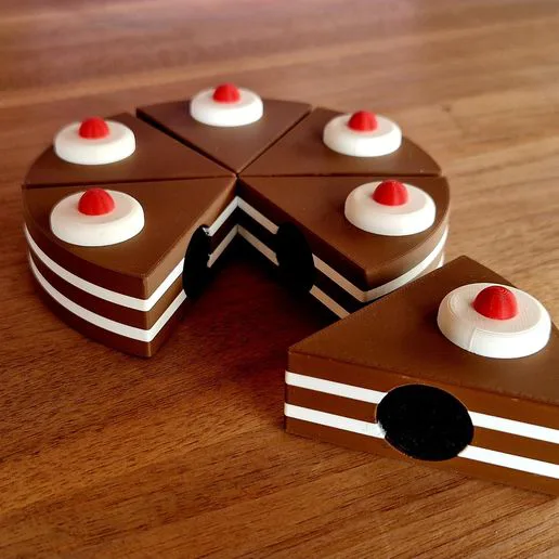 Toy black forest cake for toddlers