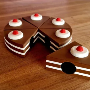 Toy black forest cake for toddlers