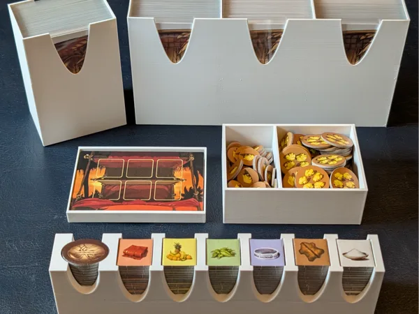 Asante / Jambo Game Insert Organizer