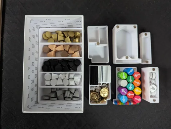 Tokyo Metro Board Game Organizer / Insert