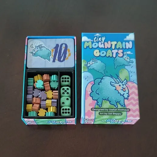 Tiny Mountain Goats game insert