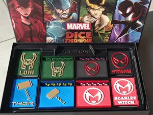 Dice Throne Marvel Organizer - Cards, Tokens, Dice