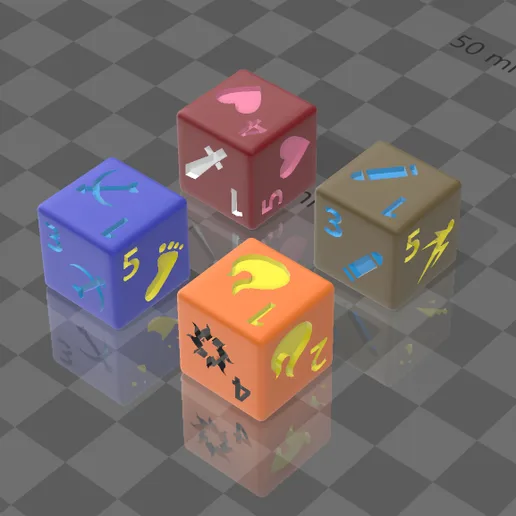 Dice Throne (4 Dice)