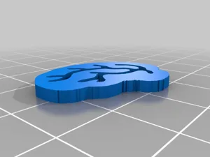 Brain Token for Zombie Dice