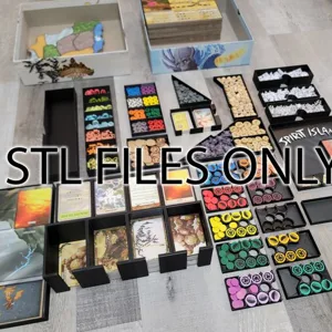 Spirit Island & all expansions insert (fits into two boxes)