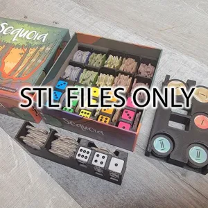 STL Files for Sequoia & its expansion board game insert