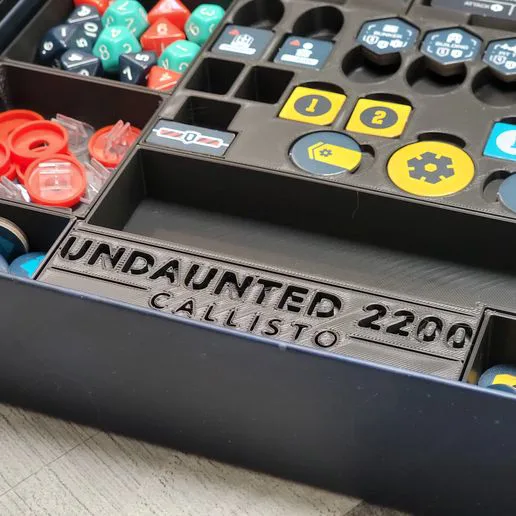 STL Files for Undaunted 2200 Callisto board game
