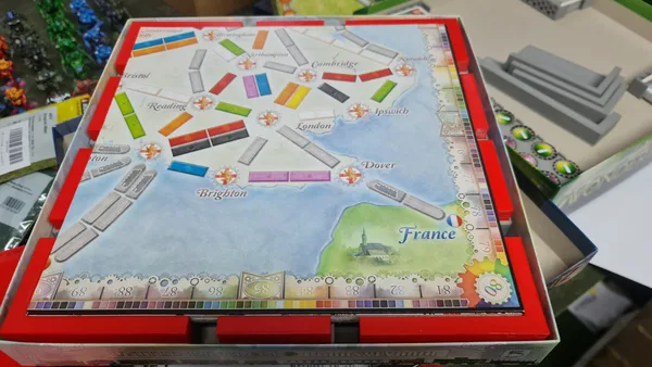Insert for Ticket to Ride Map Collection 5: United Kingdom & Pennsylvania V.2