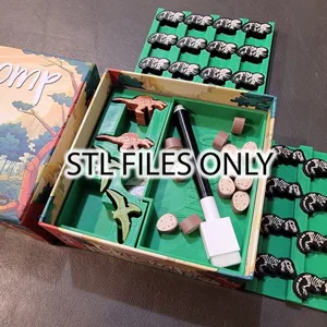 STL Files for Chomp board game Insert