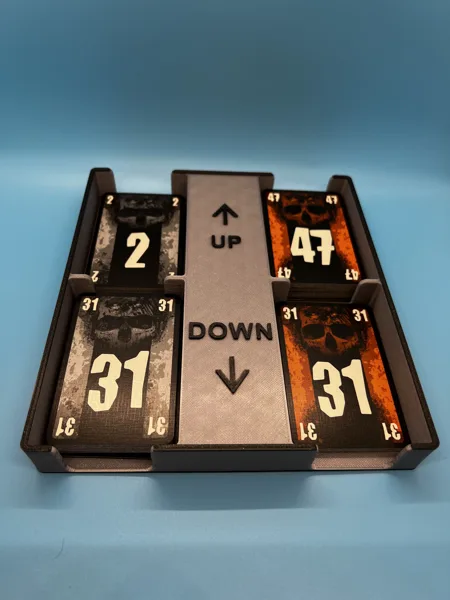 Card Tray and Storage System for The Game: Face to Face