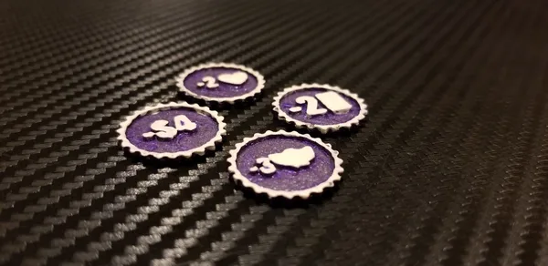 Scythe - Invaders from Afar game pieces