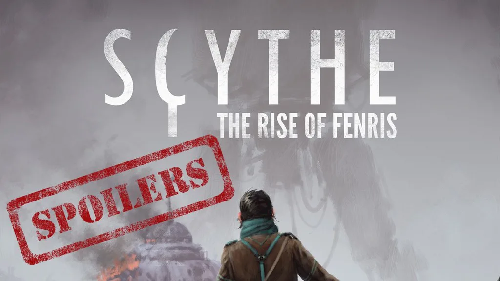 Scythe - Rise of Fenris game pieces (Spoilers, obviously)
