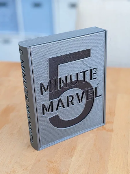 5 Minute Marvel Book-style Game Case