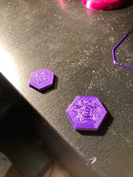 Game tokens for Sentinels of the Multiverse DE