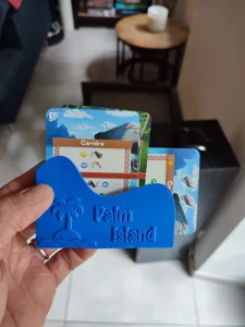 Palm Island card holder