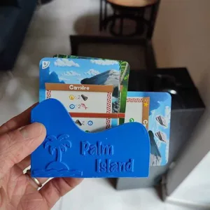 Palm Island card holder - insert